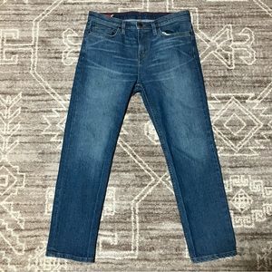 American Giant Dakota Straight blue denim Jeans mens size 34 X 29 Made In USA